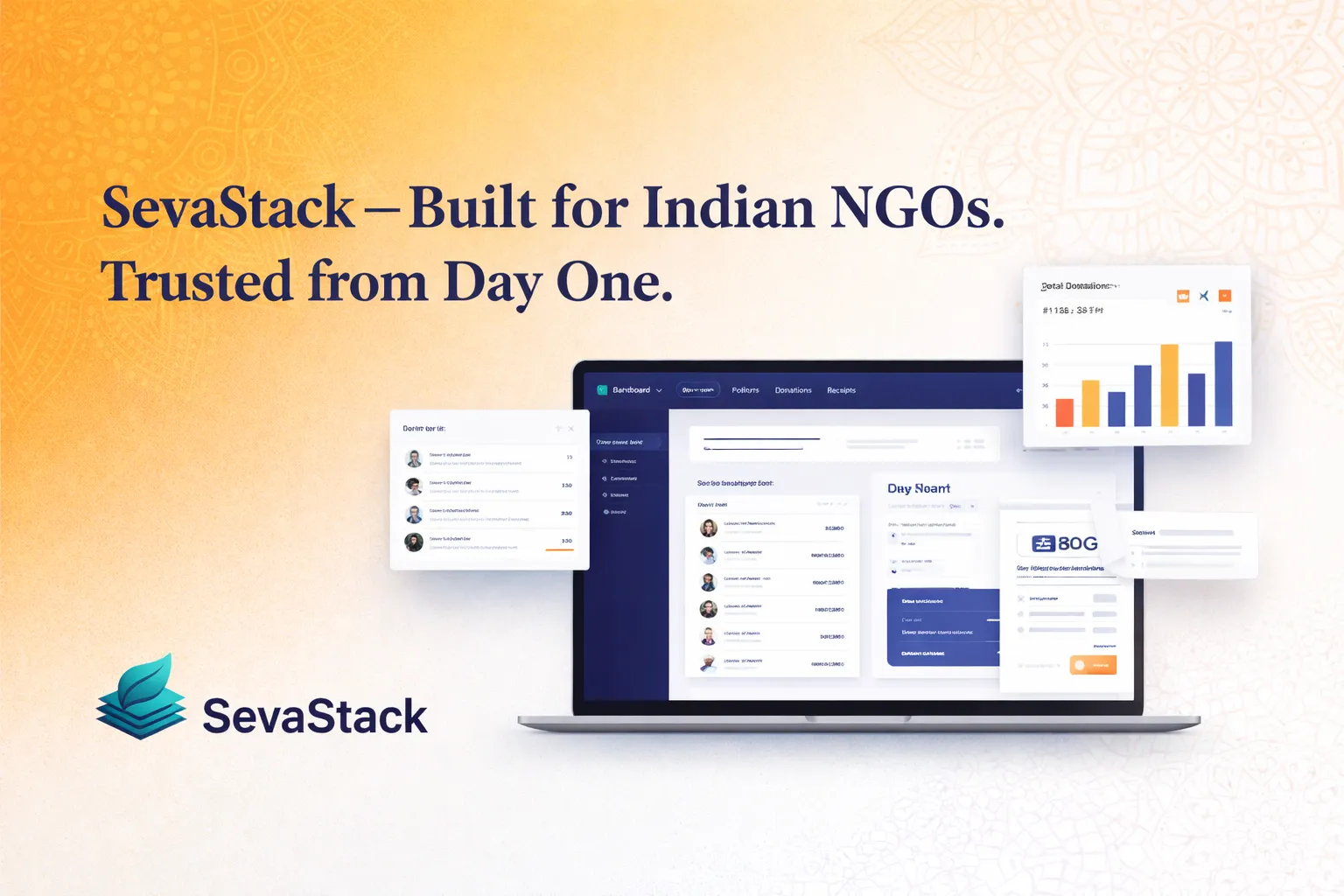Sevastack - Built for Indian NGOs